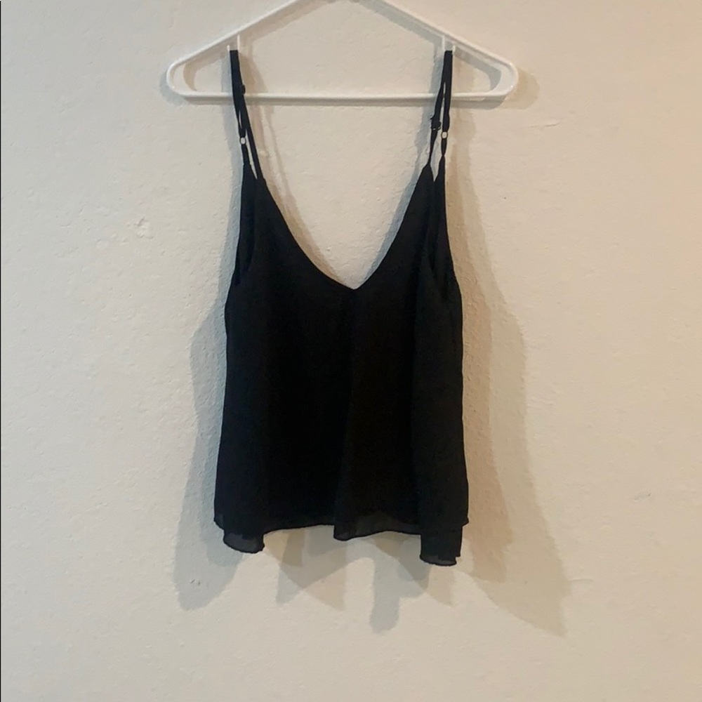black tank top